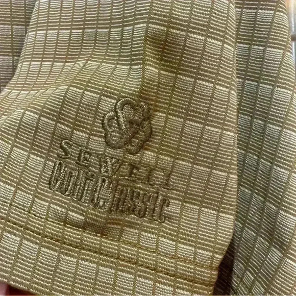 Slazenger Golf Polo Tan/Gold Size Large - Picture 4 of 4